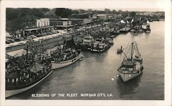 Blessing of the Fleet Morgan City, LA Postcard Postcard Postcard