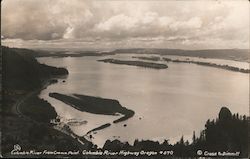 Columbia River from Crown Point Postcard