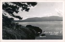 View form Lummi Island Scenic, WA Postcard Postcard Postcard