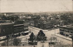 Looking N.E. From Court House Postcard