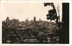 San Francisco from Telegraph Hill Postcard