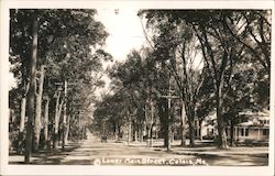 Lower Main Street Postcard