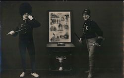 The Knuts at the Sports 1917 Theatre Postcard Postcard Postcard