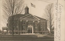 New Town Hall Dedicated December 10, 1907 Postcard