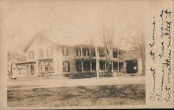 Large House Montague, MA Postcard Postcard Postcard