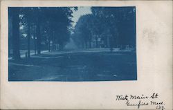 West Main St Postcard