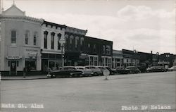 Main St. Alma, NE Postcard Postcard Postcard