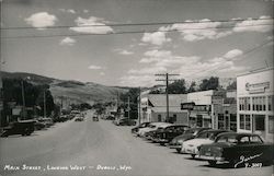Main Street, Looking West Dubois, WY Postcard Postcard Postcard