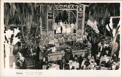 Clifton's Pacific Seas Cafeteria - Aloha Singers Postcard