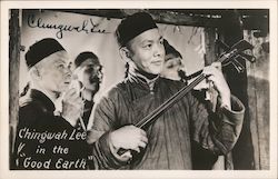Chingwah Lee in the "Good Earth" Autographed Postcard