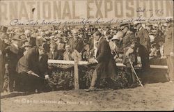 President Taft Breaking Ground, Oct. 14, 1911 Postcard