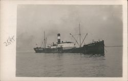 Steamer "Harold" on the Delaware River Postcard