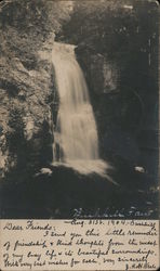 Bushkill Falls Pennsylvania Postcard Postcard Postcard