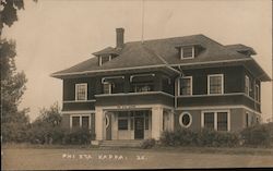 Phi Eta Kappa Fraternity, University of Maine Postcard