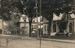 Main St. Berlin, NY Postcard Postcard Postcard