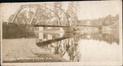 Bridge Over Long Lake Postcard