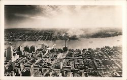 East View from Top of the Empire State Building Postcard