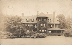 Vintage Photograph Of House In New York Dobbs Ferry, NY Postcard Postcard Postcard