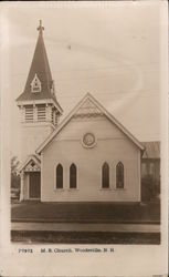 P7972 M.E. Church, Woodsville, NH Postcard