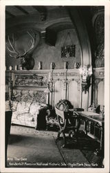 The Den, Vanderbilt Mansion National Historic Site Postcard