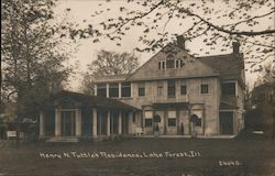 Henry N. TUttle's Residence Postcard