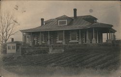 Frank Senter's Home Postcard