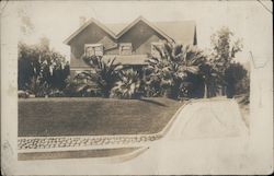 Two Story Residence In Pasadena Postcard