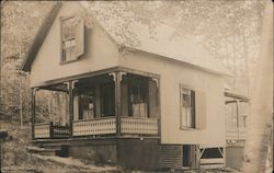 Cabin in Rural New Hampshire Postcard