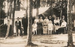 Family Portrait, Eagle Camp Postcard