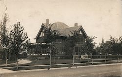 Large House Postcard