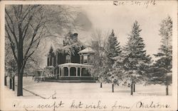 Dec 24, 1906 Please accept best wishes from Watsons Postcard