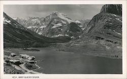 Many Glacier Region Glacier National Park, MT Postcard Postcard Postcard