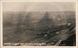 World's Largest Open Pit Mine Postcard