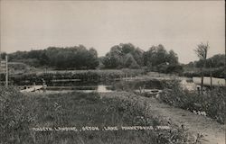 Anseth Landing, Seton Postcard