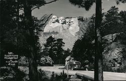 Mt. Rushmore Memorial Keystone, SD Postcard Postcard Postcard