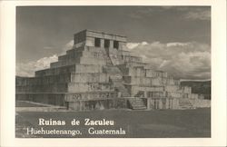 Ruinas de Zaculeu Postcard