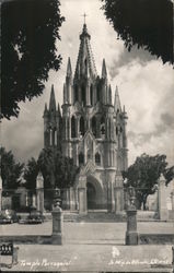Temple Parroquial Postcard