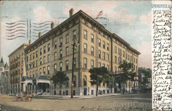 Leland Hotel Springfield Illinois