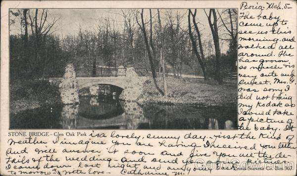 Stone Bridge - Glen Oak Park Peoria Illinois