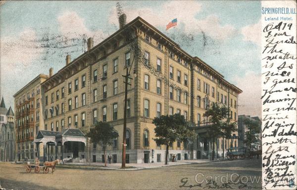 Leland Hotel Springfield Illinois