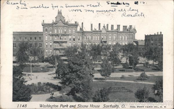 Washington Park and Sloane House Sandusky Ohio