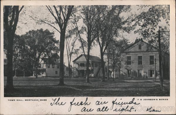 Town Hall Montague Massachusetts