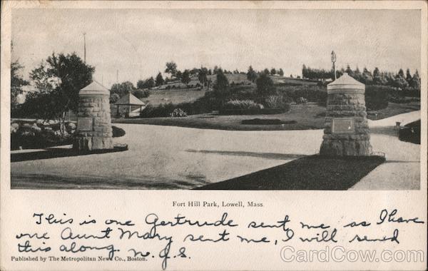 Fort Hill Park Lowell Massachusetts