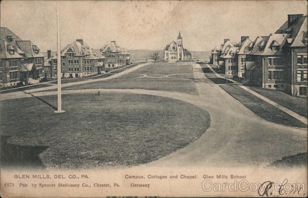 Campus, Cottages an dChapel, Glen Mills School Pennsylvania