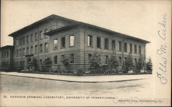 Harrison Chemical Laboratory, University of Pennsylvania Philadelphia