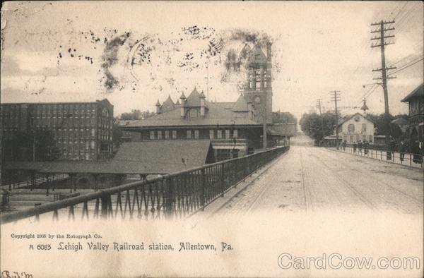 Lehigh Valley Railroad Station Allentown Pennsylvania