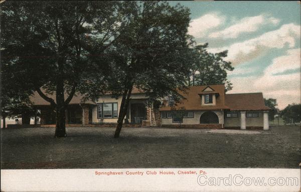 Springhaven Country Club House Chester Pennsylvania
