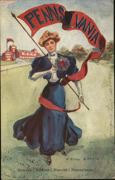 Hoo-rah! Hoo-rah! Hoo-rah! University of Pennslyvania! Pennsylvania