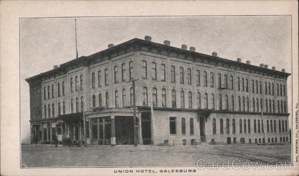 Union Hotel Galesburg Illinois