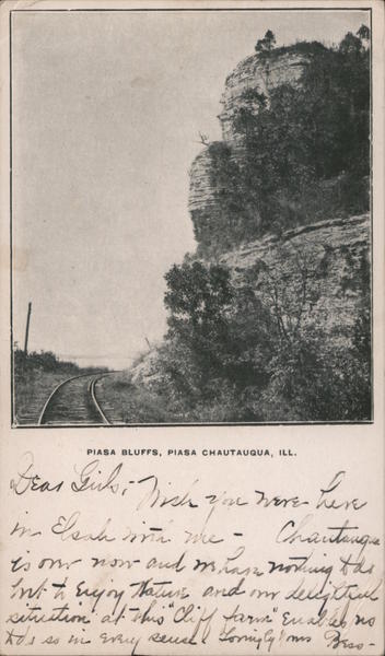 Piasa Bluffs Chautauqua Illinois